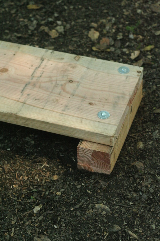 how to build a wood raised bed planter box diy backyard