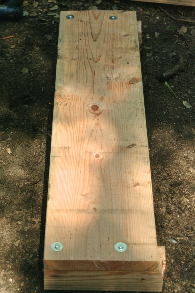 how to build a wood raised bed planter box diy backyard