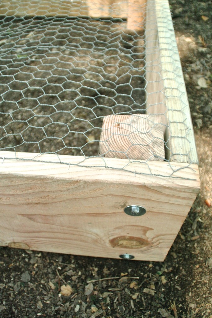 how to build a wood raised bed planter box diy backyard