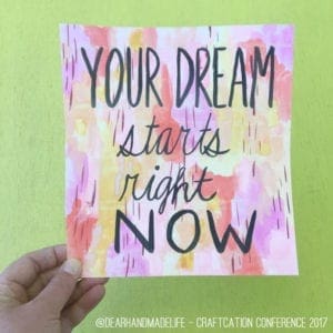 your dream yellow hand