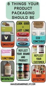 eight product packaging tips + all my ex’s