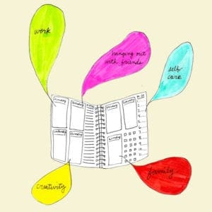 Why creatives need a schedule to achieve work life balance