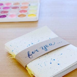 DIY Watercolor Journals