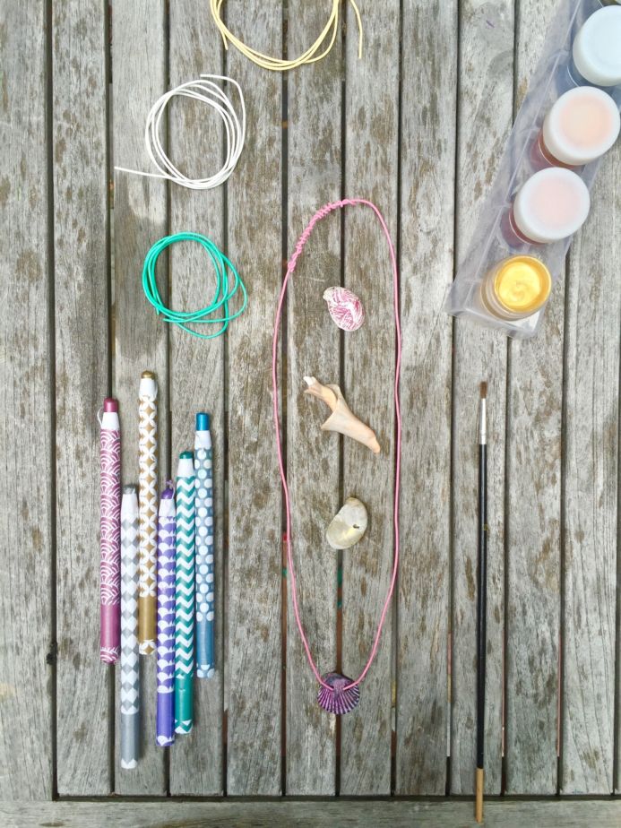 DIY Seashell Necklaces from Dear Handmade LIfe