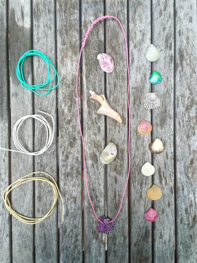 DIY Seashell Necklaces from Dear Handmade LIfe