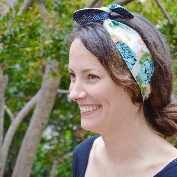 DIY Wired Fabric Headband from Dear Handmade Life