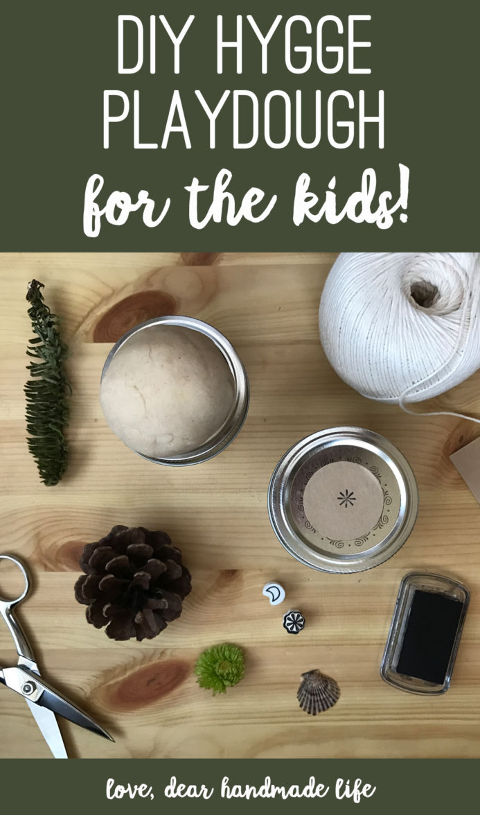 DIY Hygge Playdough from Dear Handmade Life