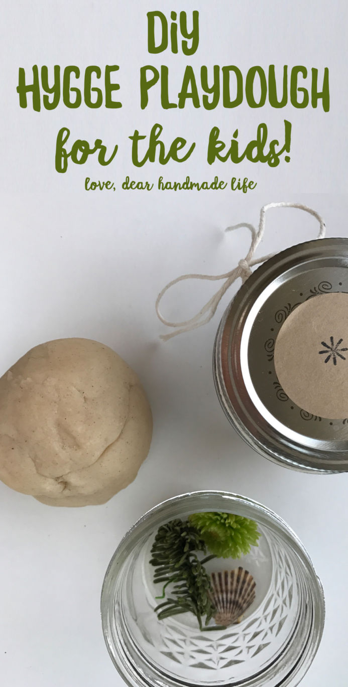 DIY Hygge Playdough from Dear Handmade Life