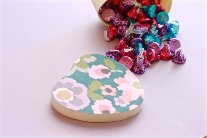 DIY Fabric-Covered Wooden Box from Dear Handmade Life