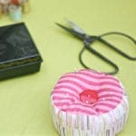 15-minute easy-sew pin cushion from Dear Handmade Life