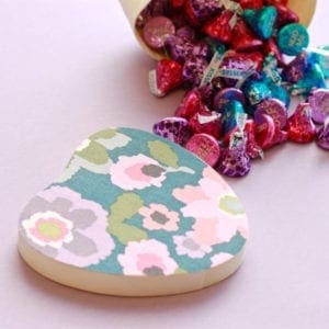 DIY Fabric-Covered Wooden Box