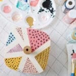 DIY Geometric Painted Wooden Box from Dear Handmade Life