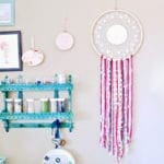 How to make a DIY doily dream catcher from Dear Handmade Life