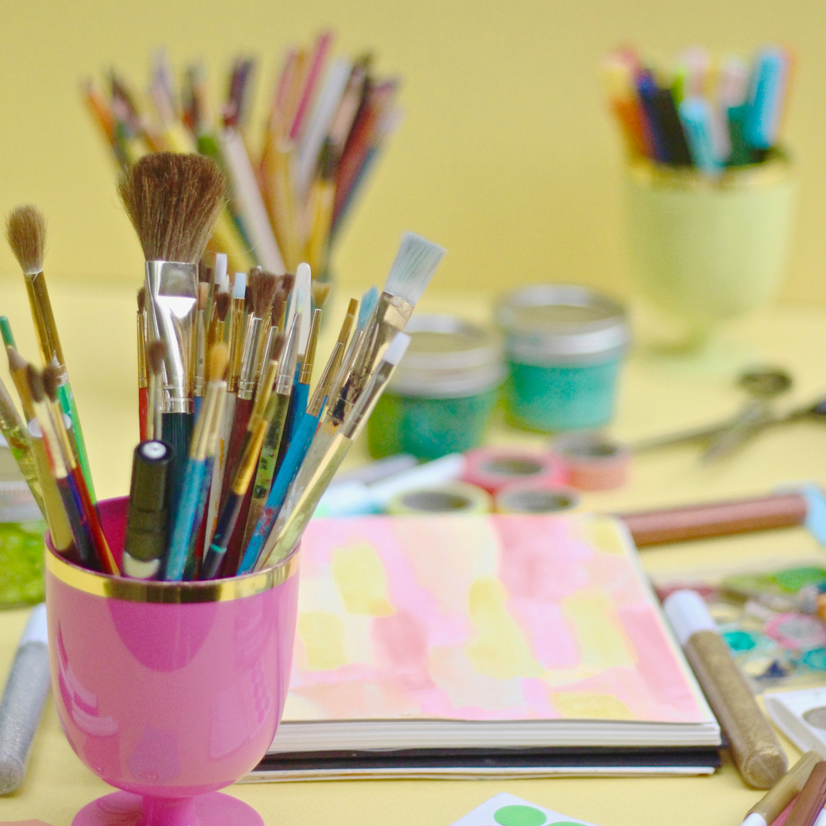 How to Smash Your Goals This Year & Get Creative in the Process from Dear Handmade Life