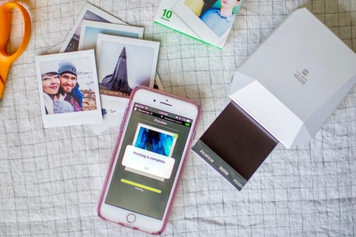 DIY tasseled instax photo Wall Hanger from Dear Handmade Life