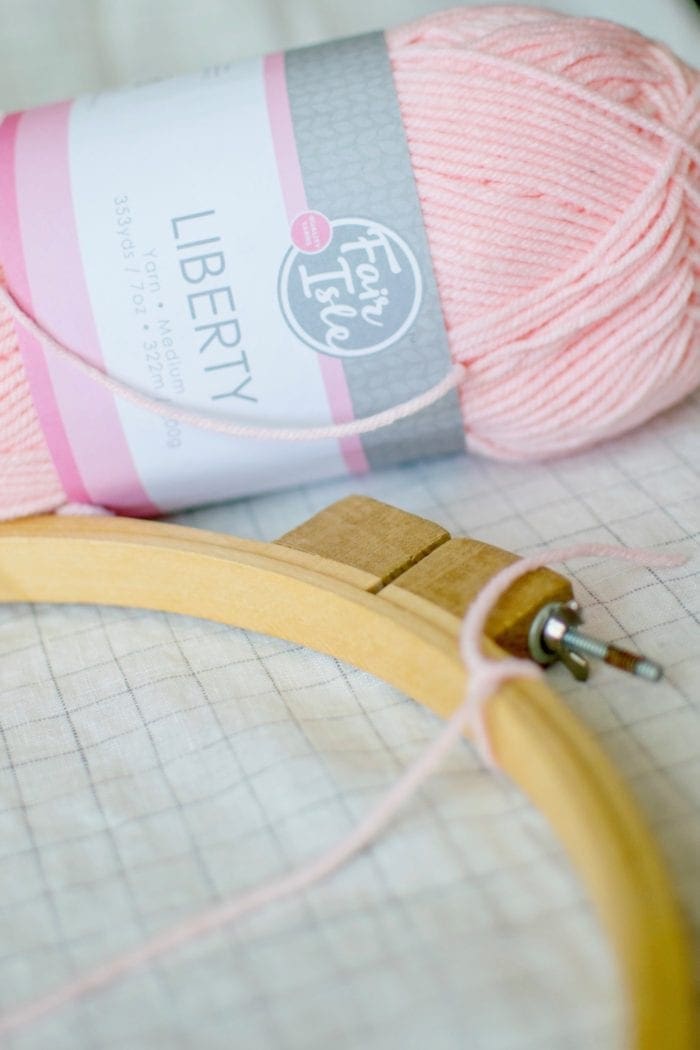 DIY tasseled instax photo Wall Hanger from Dear Handmade Life