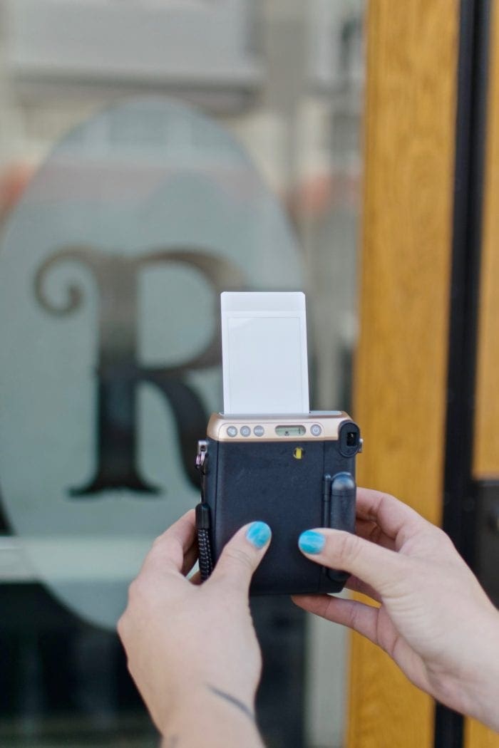 DIY Instax word of the year wall plaque from Dear Handmade Life