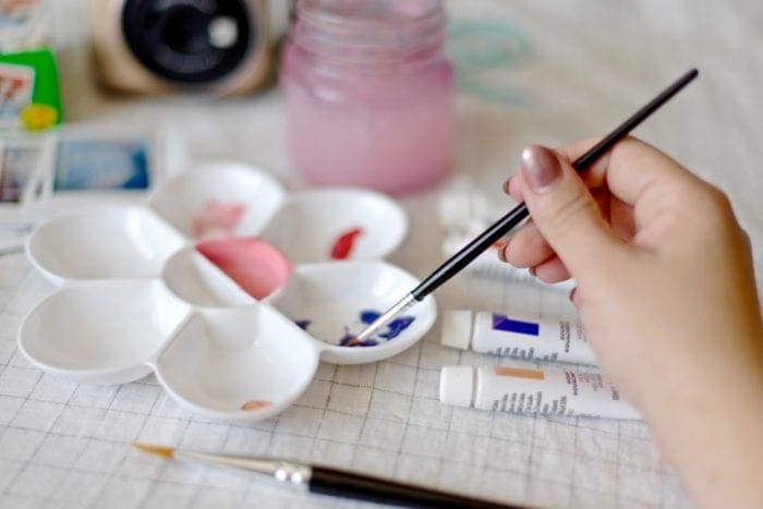 DIY Instax word of the year wall plaque from Dear Handmade Life