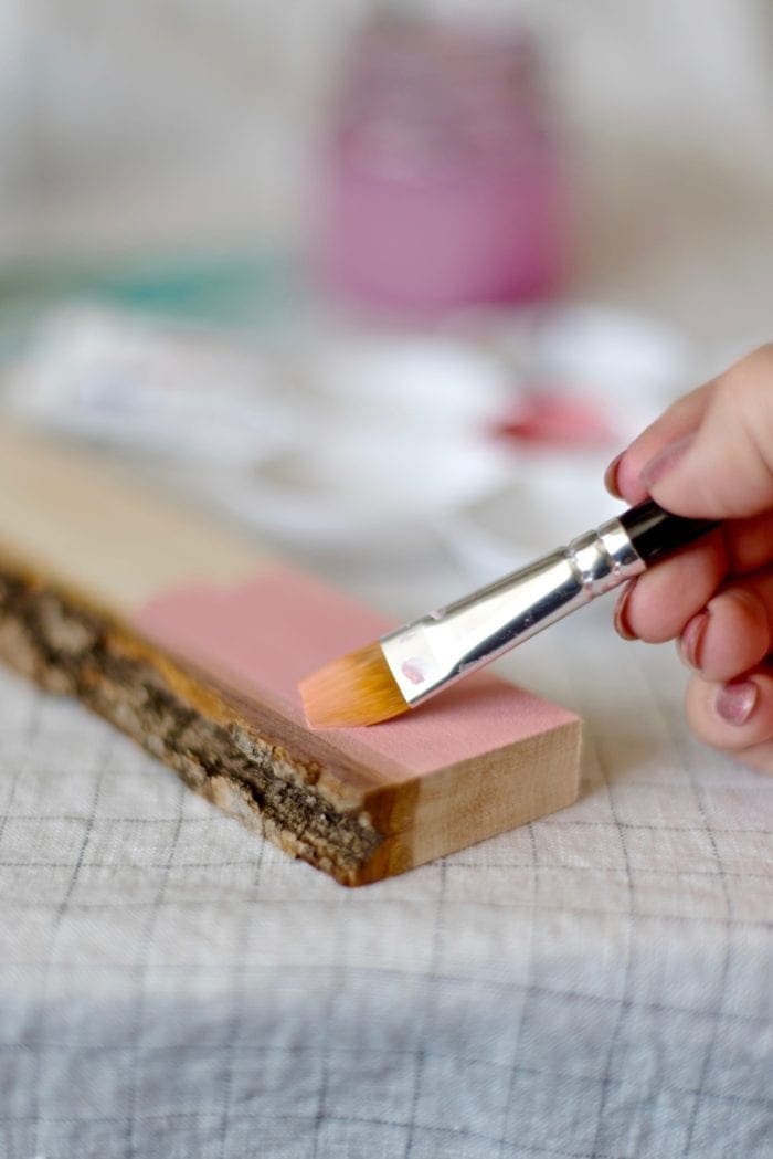 DIY Instax word of the year wall plaque from Dear Handmade Life