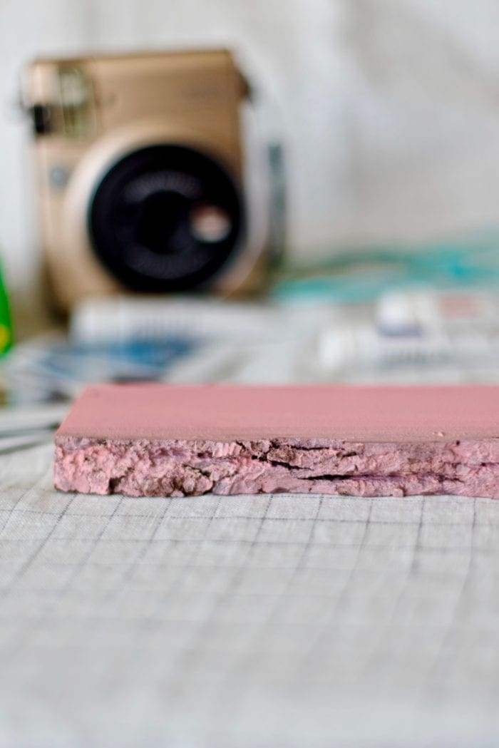 DIY Instax word of the year wall plaque from Dear Handmade Life