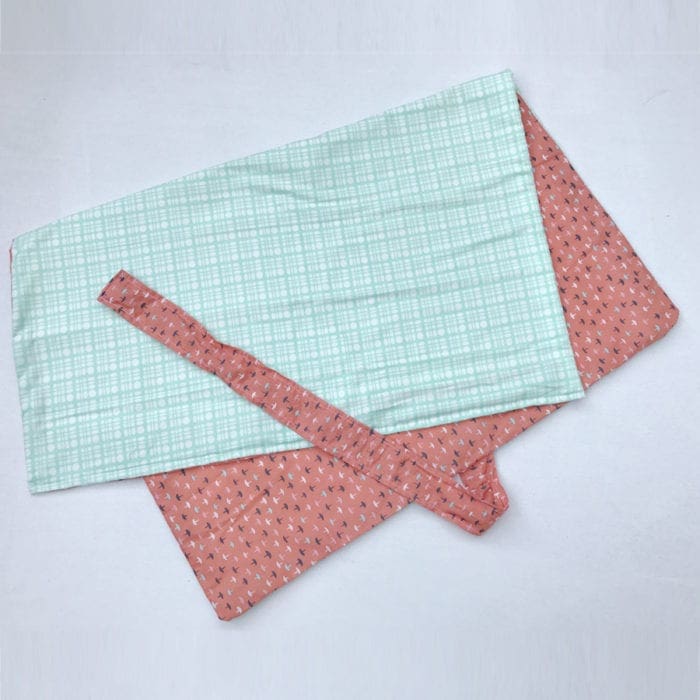 DIY Reversible Baby Changing Pad