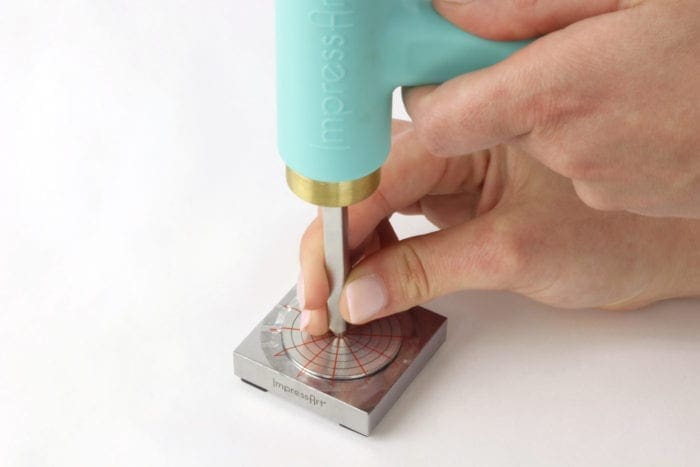 DIY Metal Stamped Mandala Tassel Necklace from Dear Handmade Life