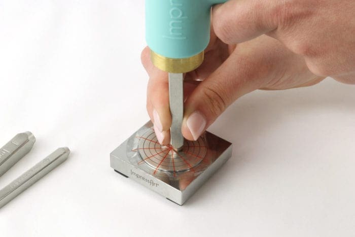 DIY Metal Stamped Mandala Tassel Necklace from Dear Handmade Life