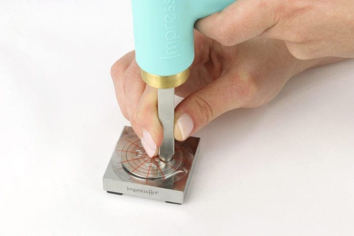 DIY Metal Stamped Mandala Tassel Necklace from Dear Handmade Life