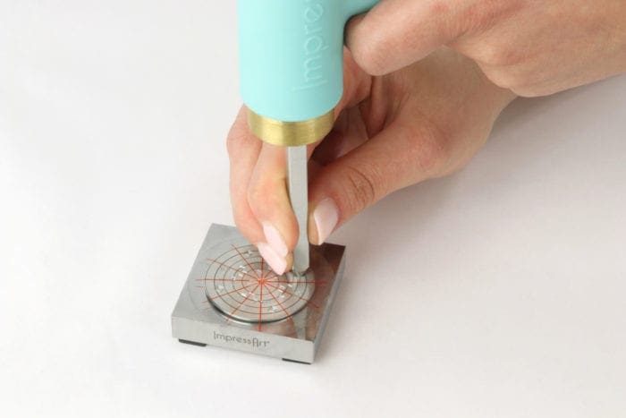 DIY Metal Stamped Mandala Tassel Necklace from Dear Handmade Life