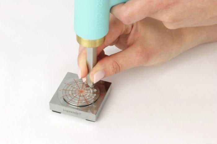 DIY Metal Stamped Mandala Tassel Necklace from Dear Handmade Life