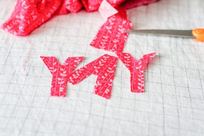 Dear Handmade Life DIY Mini Fabric Banner