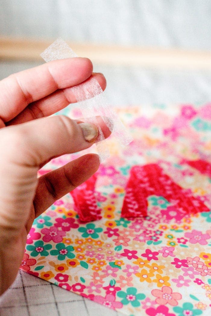 Dear Handmade Life DIY Mini Fabric Banner