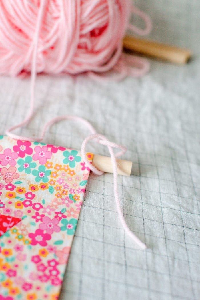 Dear Handmade Life DIY Mini Fabric Banner