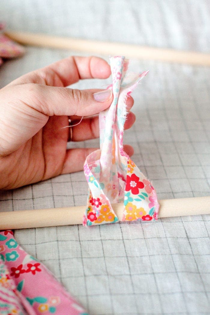 Dear Handmade Life DIY Mini Fabric Banner