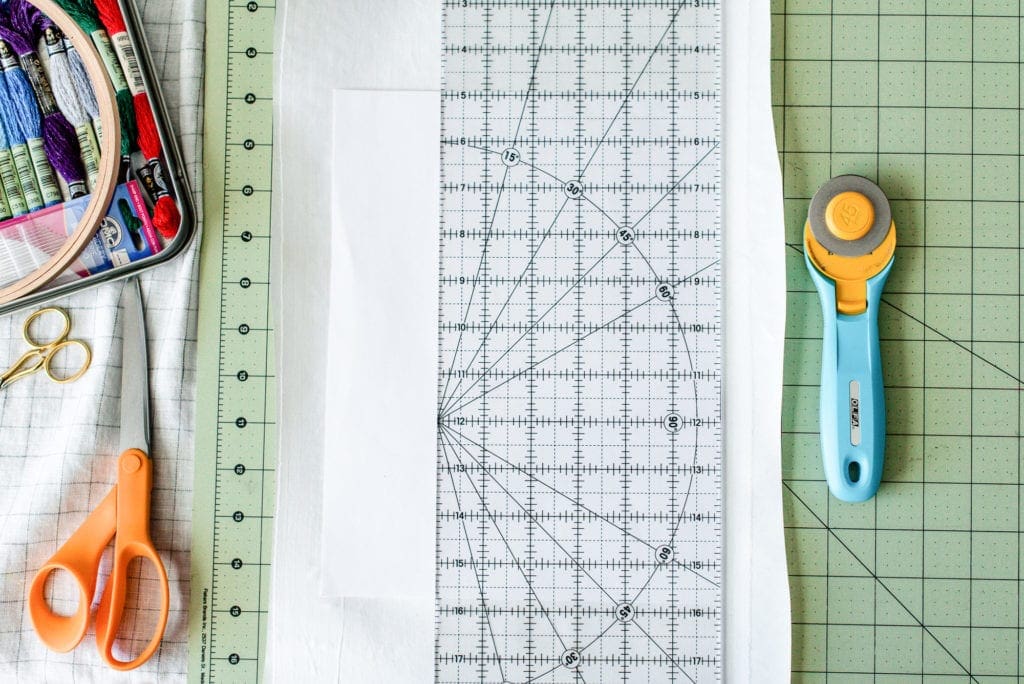 DIY stitched photo wall art Dear Handmade Life