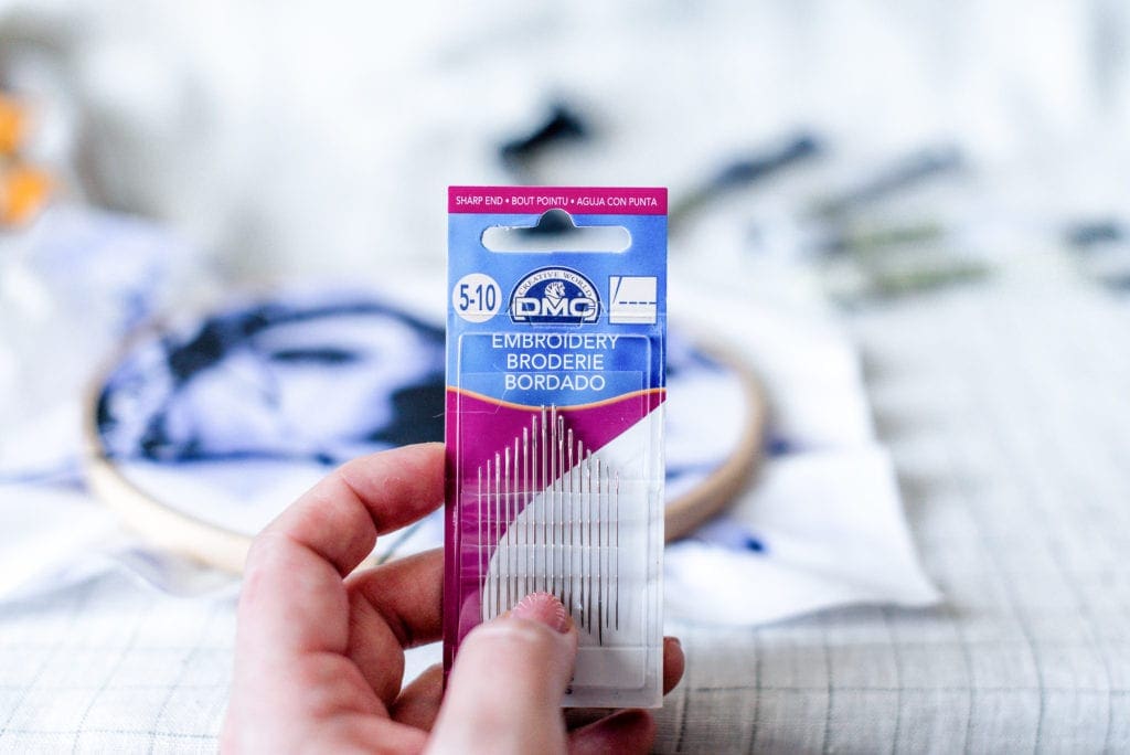 DIY stitched photo wall art Dear Handmade Life