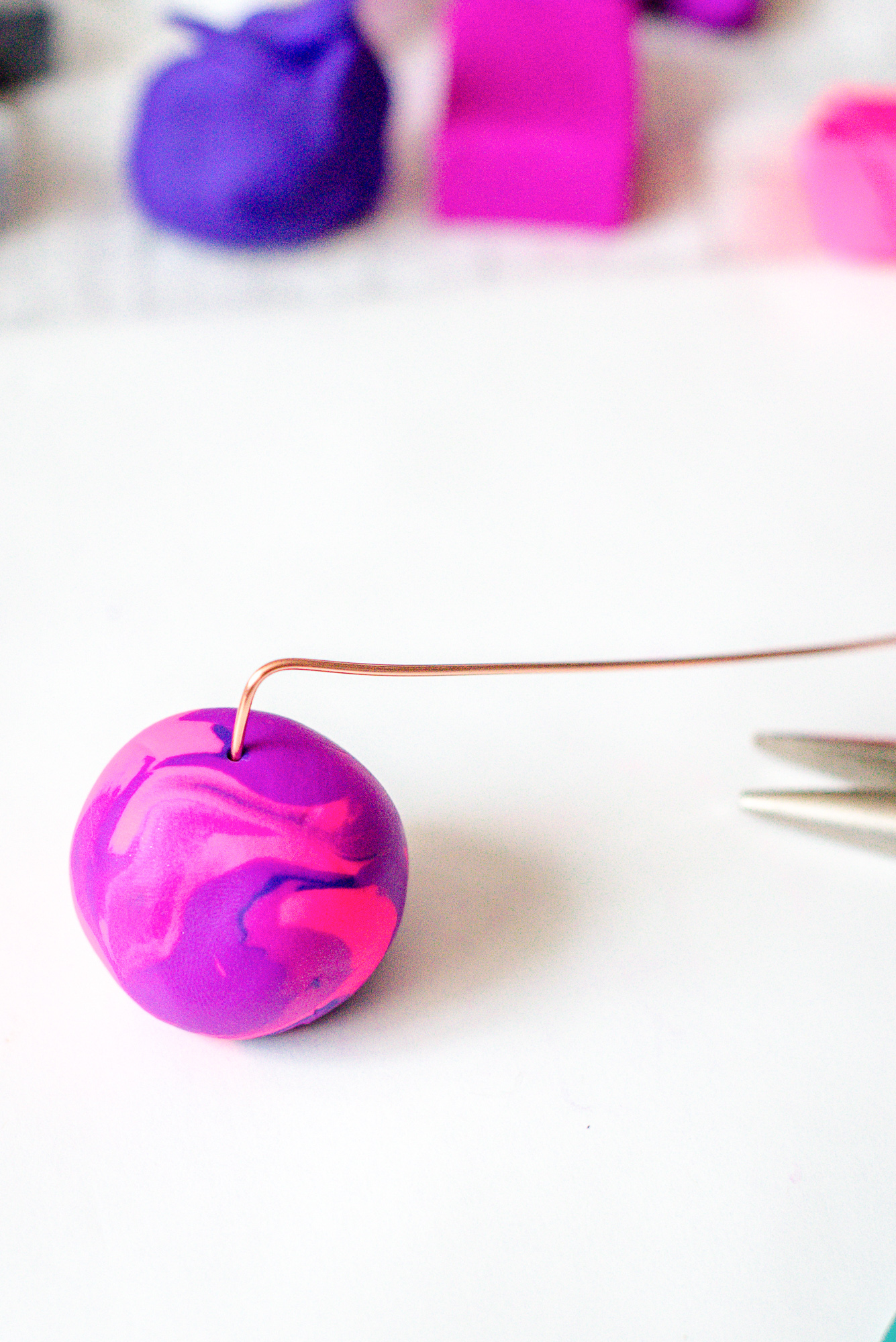 DIY polymer clay Instax photo holders