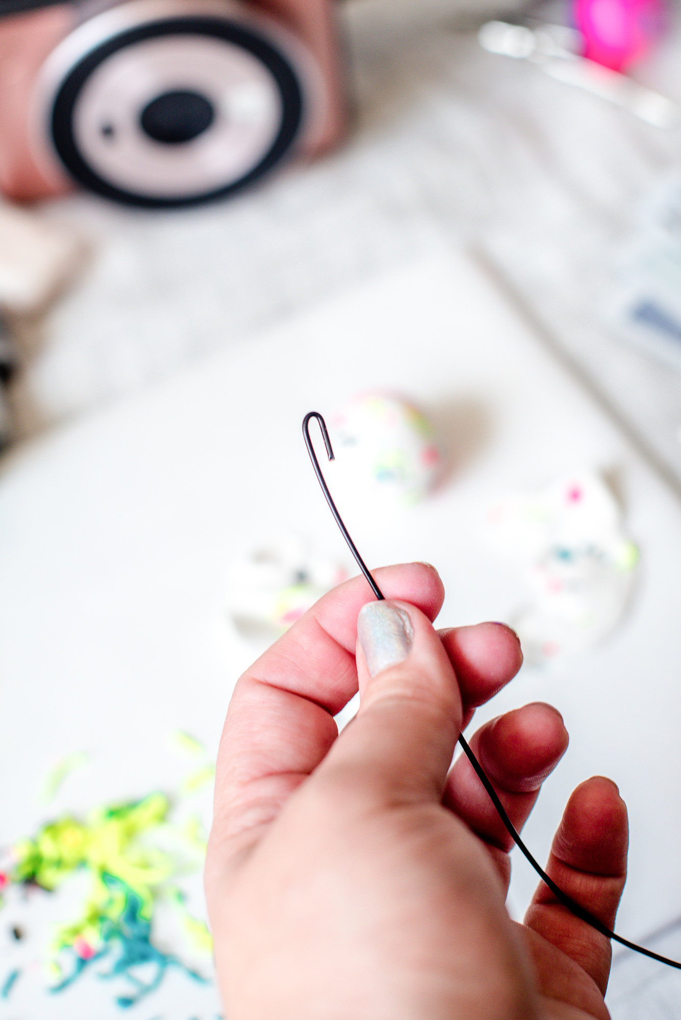 DIY polymer clay Instax photo holders