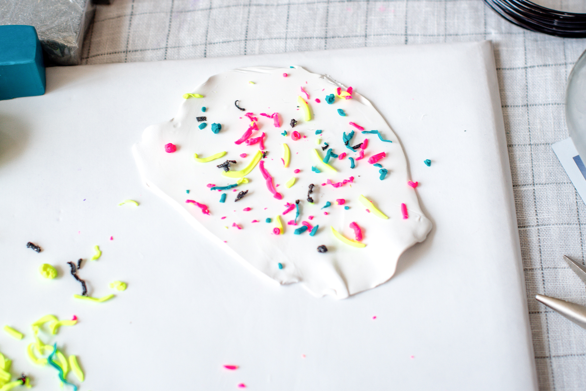 DIY polymer clay Instax photo holders