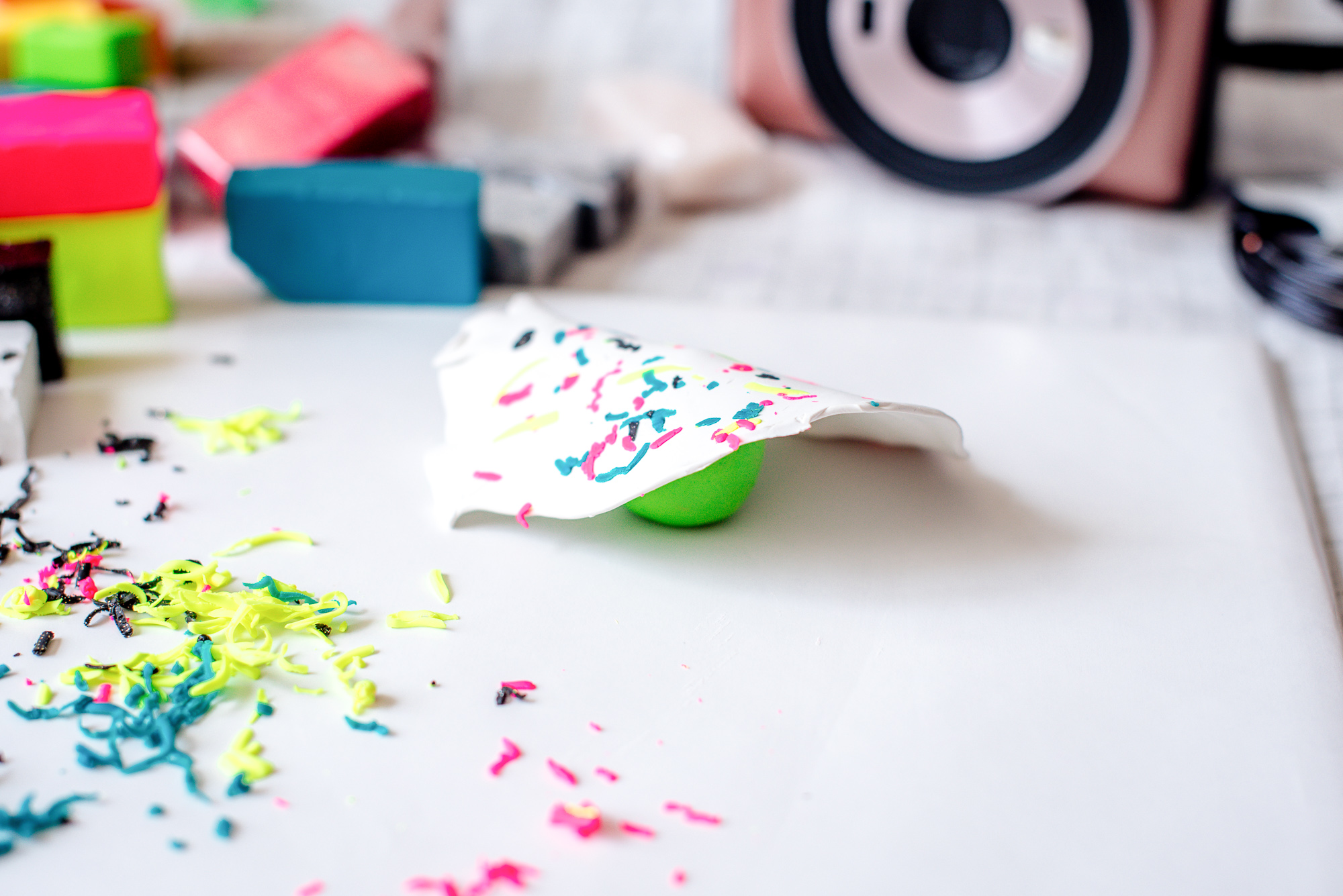 DIY polymer clay Instax photo holders