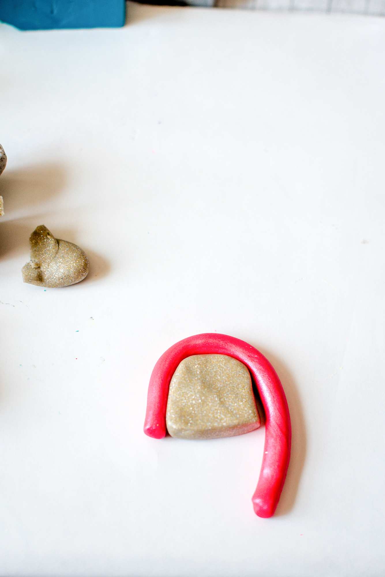 DIY polymer clay Instax photo holders