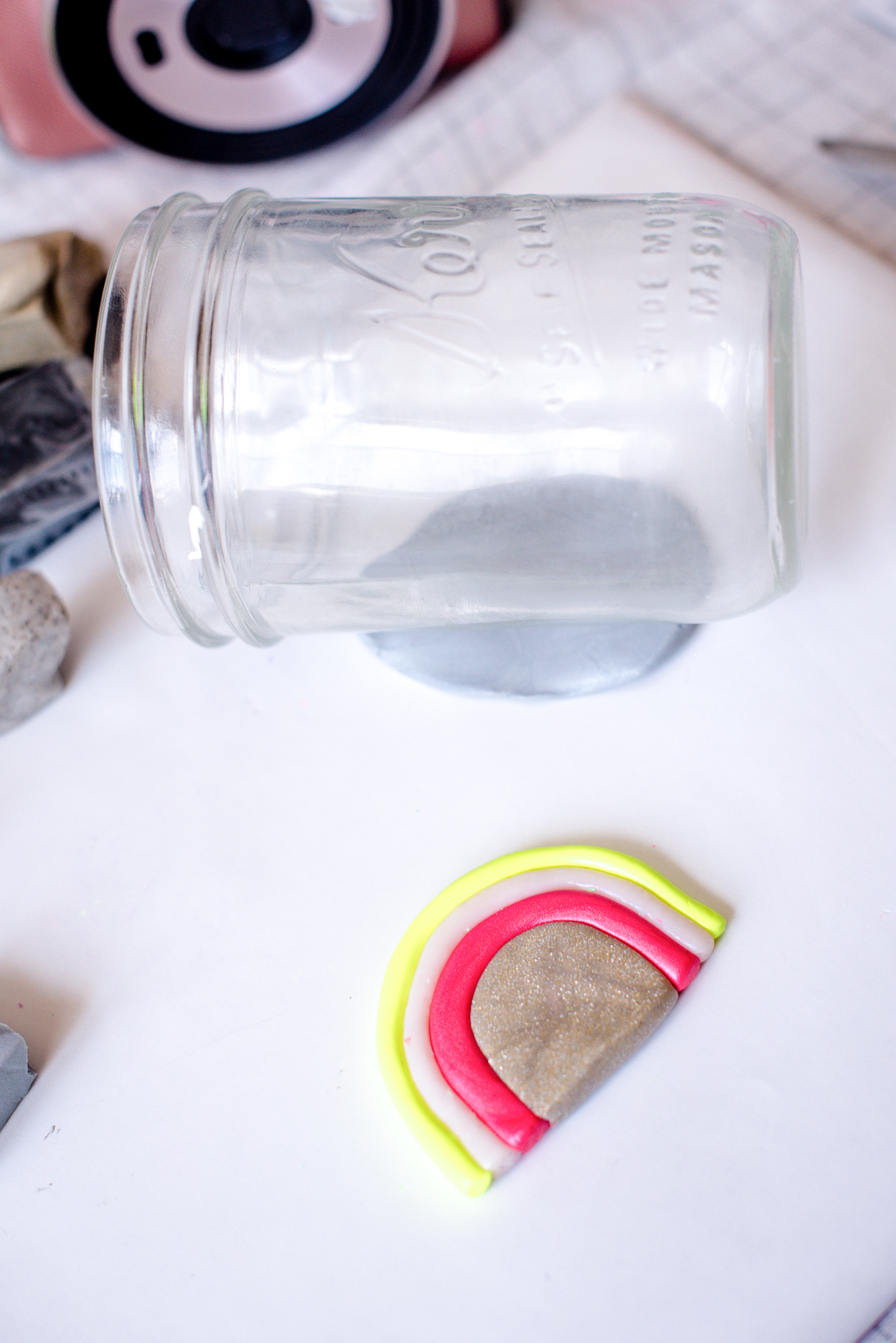 DIY polymer clay Instax photo holders