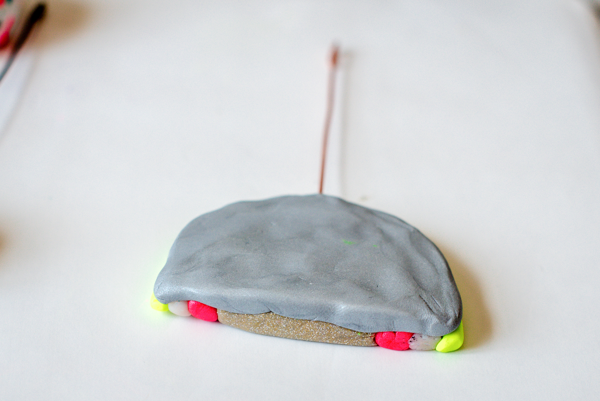 DIY polymer clay Instax photo holders