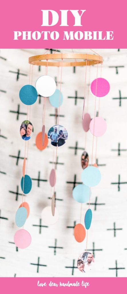 DIY photo mobile Dear Handmade Life