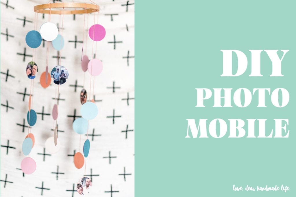 DIY photo mobile Dear Handmade Life