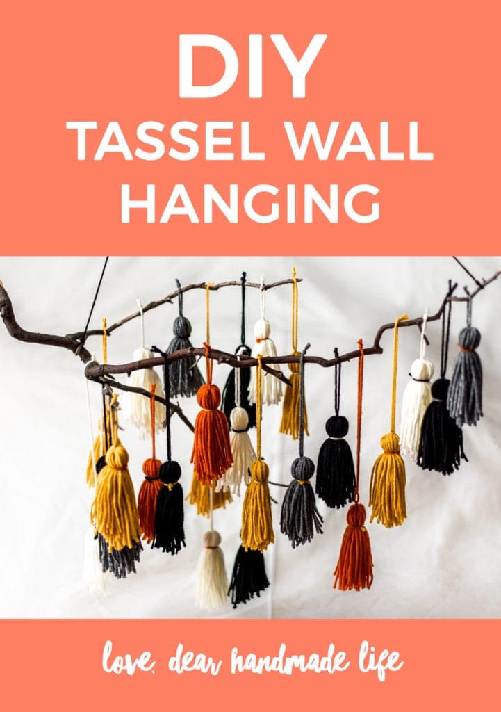 DIY tassel from Dear Handmade Life