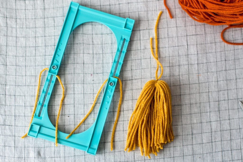 DIY Tassel Wall Hanging from Dear Handmade Life