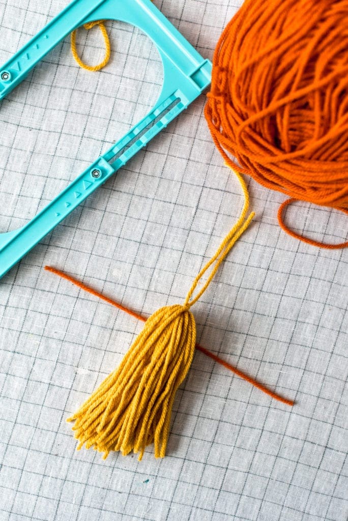 DIY Tassel Wall Hanging from Dear Handmade Life