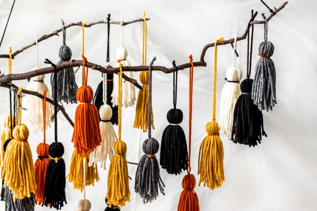DIY Tassel Wall Hanging from Dear Handmade Life