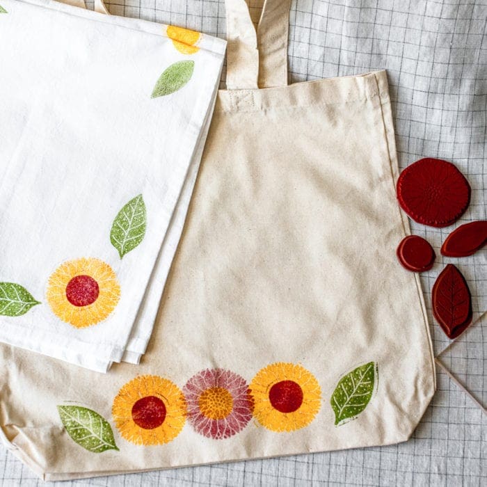 DIY Fabric Stamping with Joone